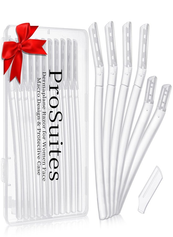 ProSuites 16 Count Dermaplane Razor for Women Face, Professional Facial & Eyebrow Hair Remover, Gentle Skin Exfoliation with Precision Blades，Transparent - Image 1